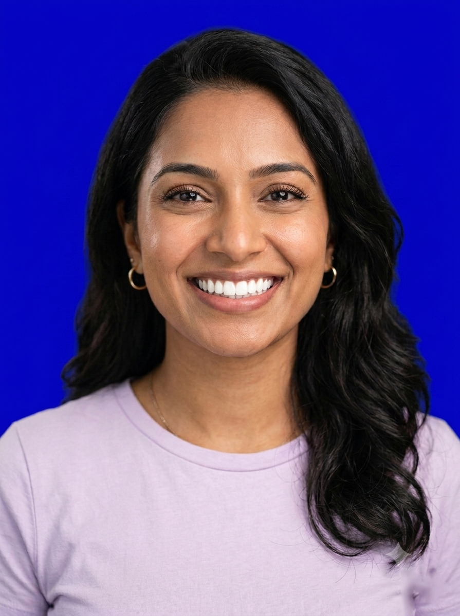 Happy patient with a bright smile